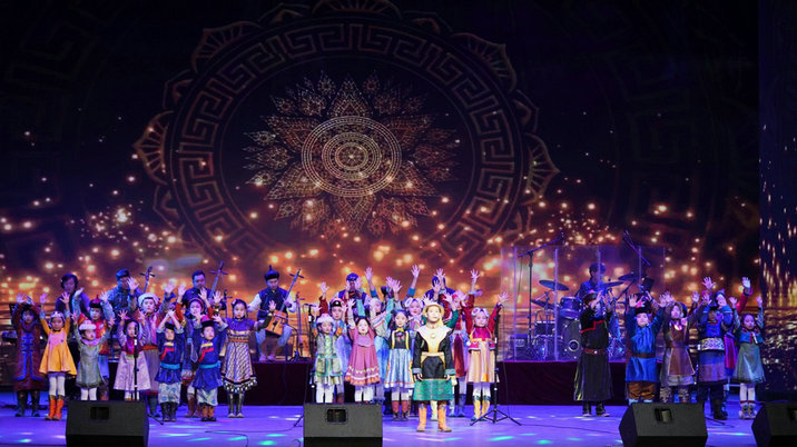 天籁之声！“十四冬”开幕式演出《乌拉勒吉》的孩子们燃爆惠民演出现场