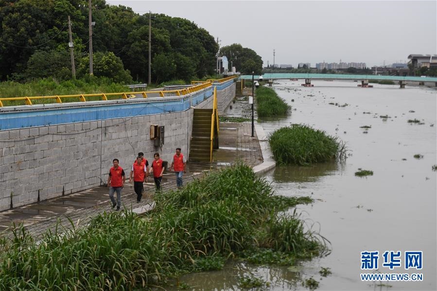 （防汛抗洪）（5）浙江湖州：密切监测 防汛避险