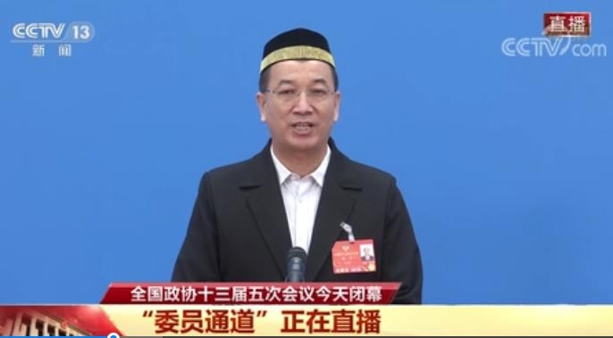 [2022聚焦两会]委员通道：中国政协杂志中国政协传媒网记者向杨杰提问