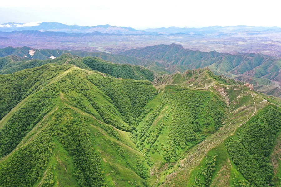 【大美边疆·飞阅内蒙古】苍茫云海间 俯瞰马鞍山