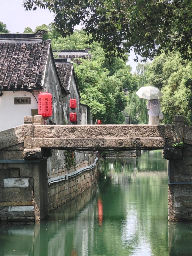 7月6日拍摄的平江历史文化街区一景。新华社记者 杨依军 摄