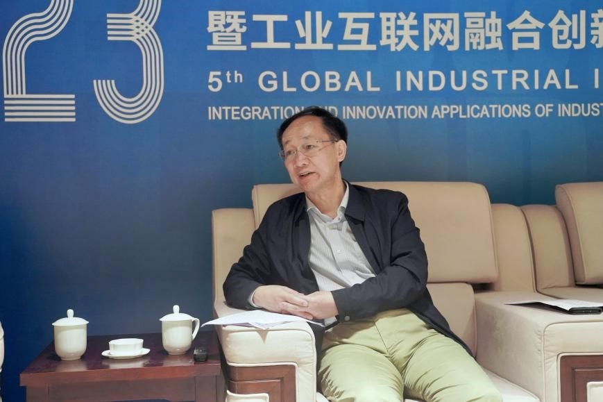 中国电力发展促进会常务副会长兼秘书长游敏。范烨摄