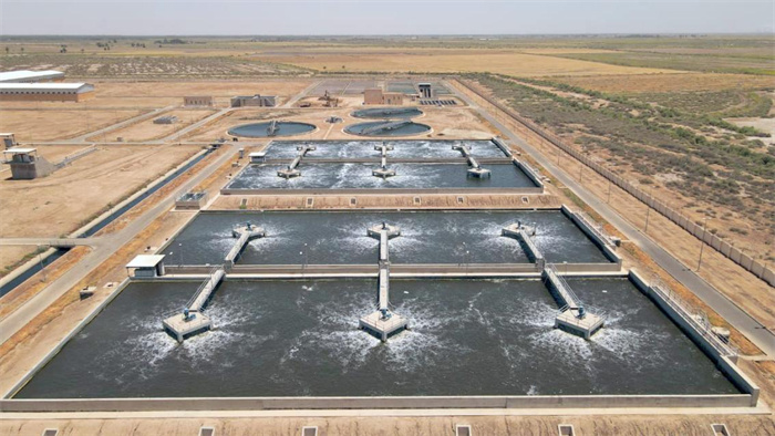 苏维拉污水处理项目一景。中国能建葛洲坝集团供图