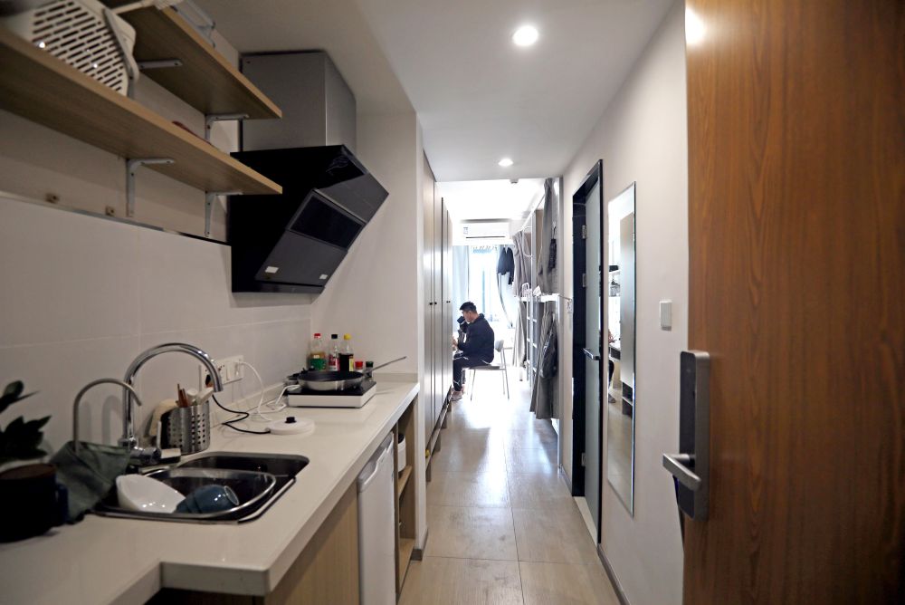 闵行区新时代城市建设者管理者之家内部设施一应俱全。