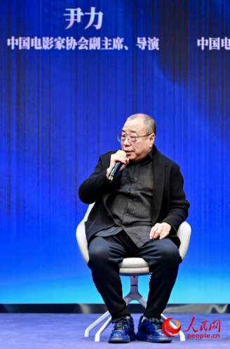中国电影家协会副主席、导演尹力。