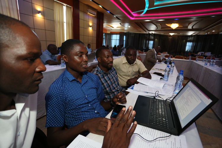 坦桑尼亚国家职业标准与专业教学标准全国推广会活动现场。中非职业教育联盟供图