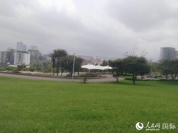 谢格尔公园。人民网记者 黄培昭摄