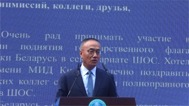 外交部副部长陈晓东出席活动并致辞。主办方供图