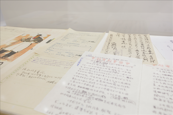 沈鹏艺术中心展品。人美社供图