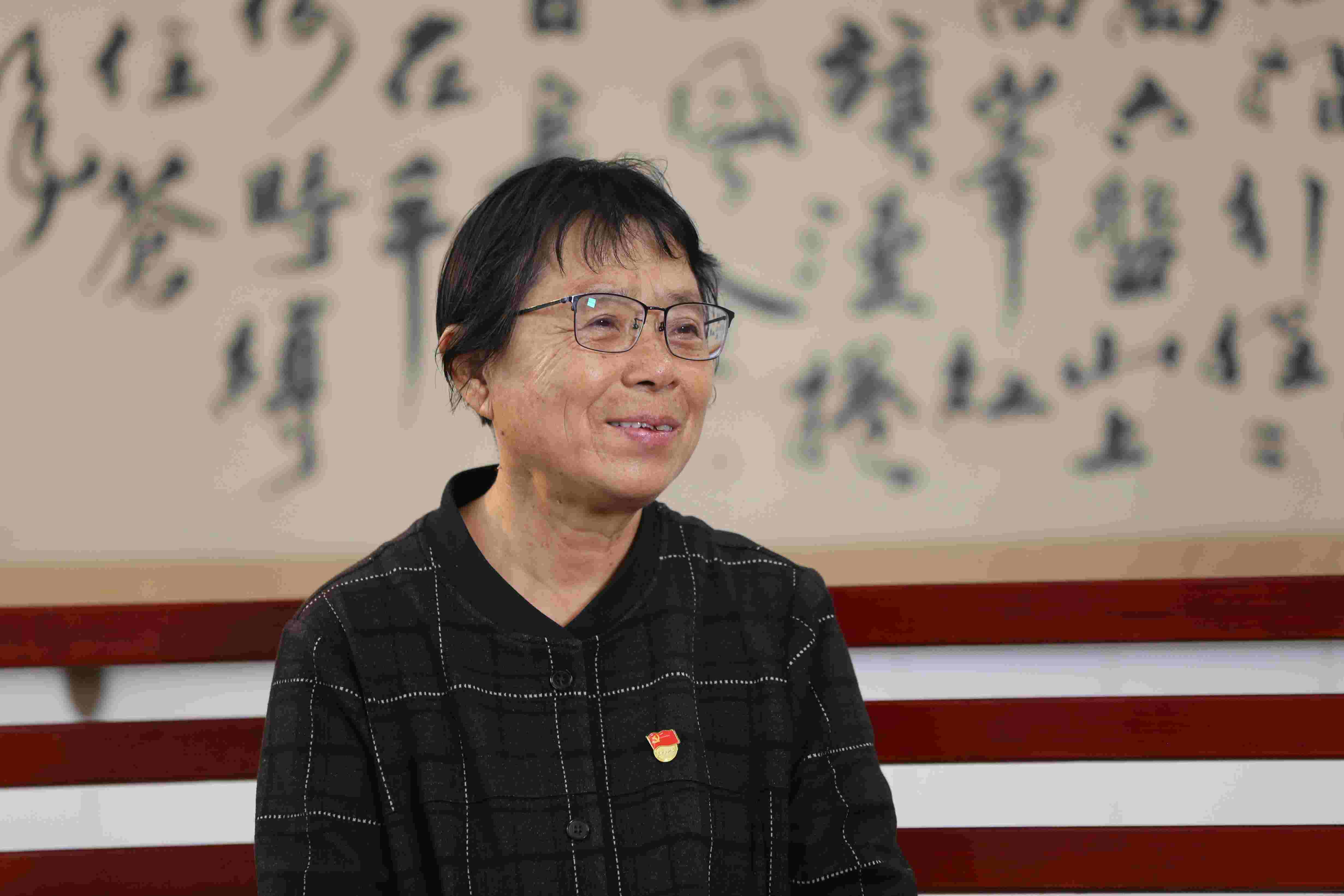 张桂梅。人民网记者 李发兴摄