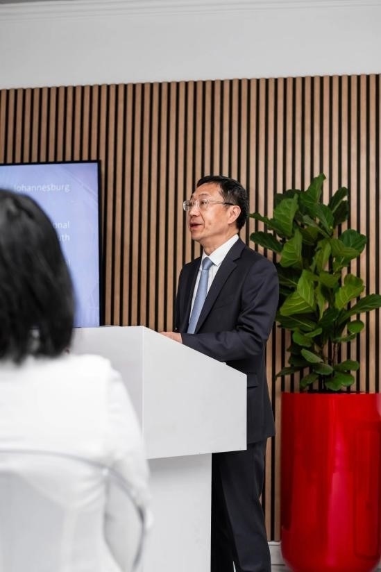 珠海市委常委、常务副市长杨川致辞。星汉非洲公司供图