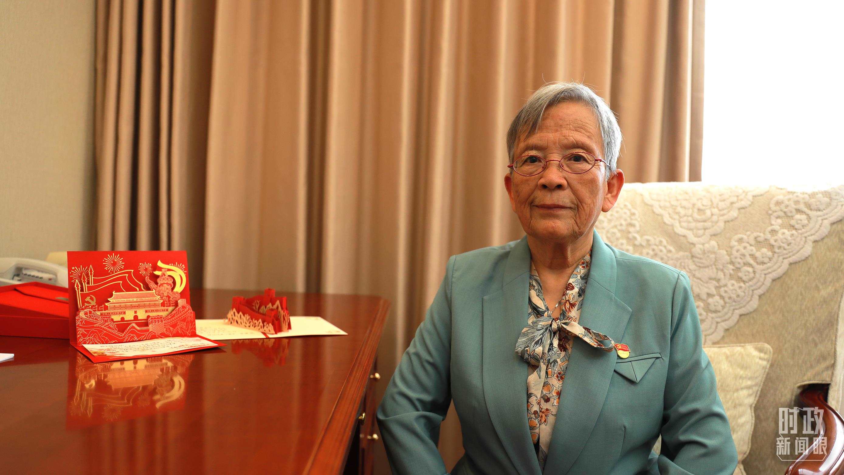 “人民医护工作者”国家荣誉称号获得者路生梅。（总台央视记者姚瑶拍摄）
