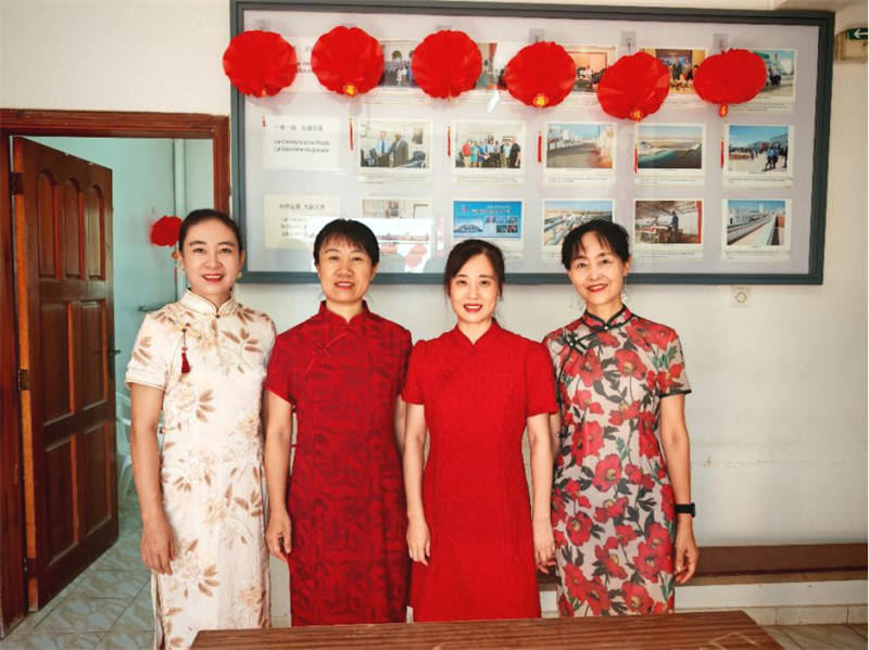 援吉第23批医疗队女队员合影，中国（山西）第 23 批援吉医疗队供图