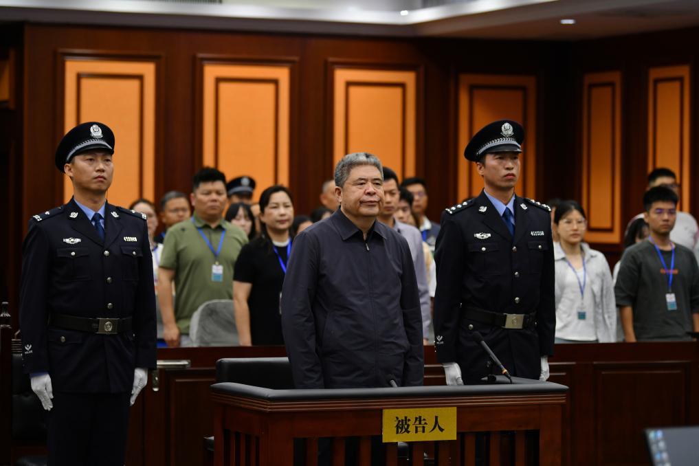 现场图。（广西壮族自治区南宁市中级人民法院供图）