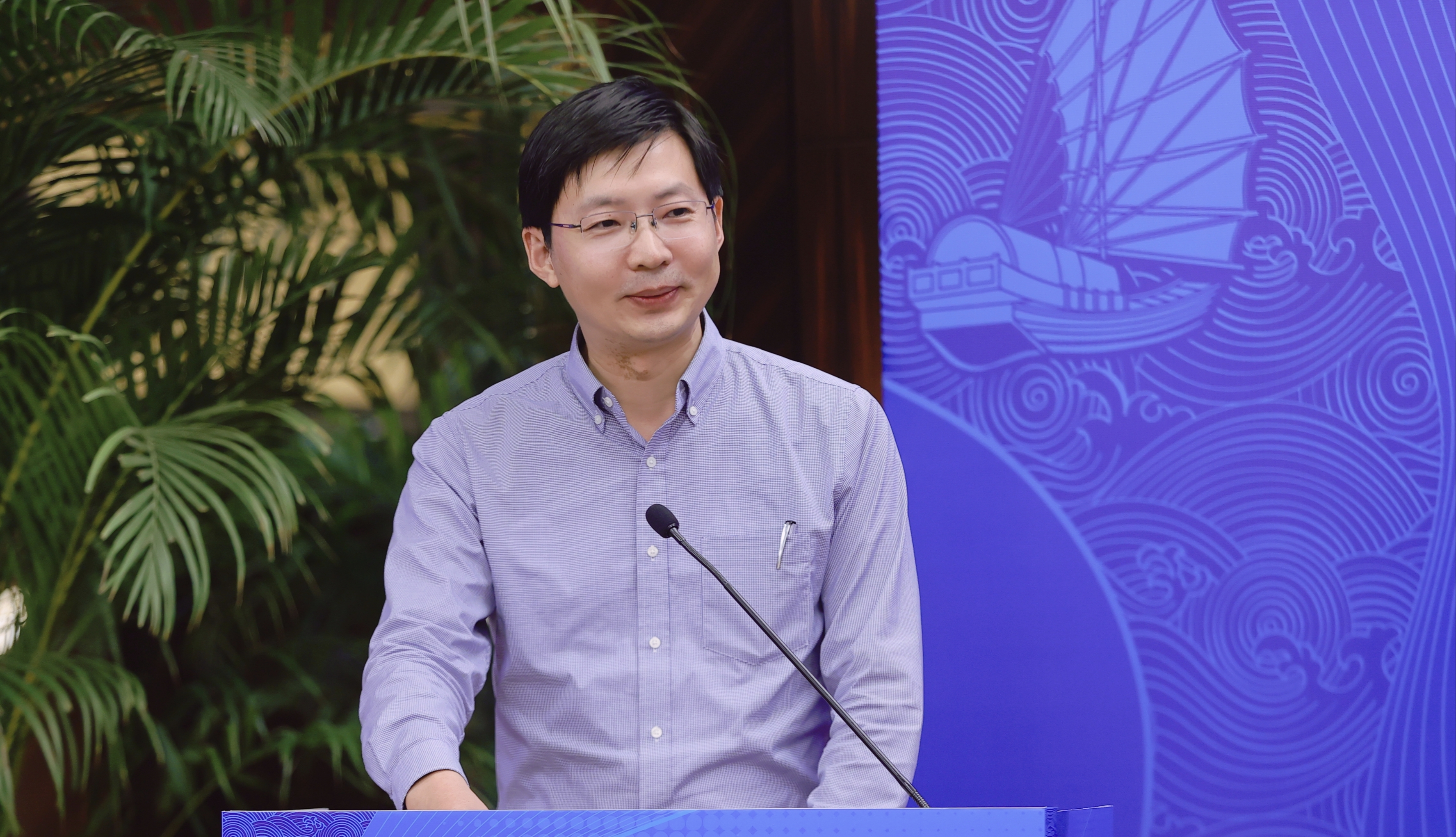 上海国际问题研究院王玉柱研究员。受访者供图