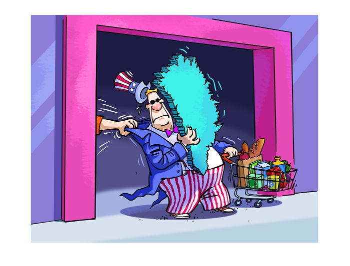 漫画作者：马宏亮（人民网版权图片，未经授权请勿转载。）